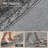 Kitty Machine Washable Area Rugs for Living Room with Non-Slip Backing Brown/Black Rug-107391829
