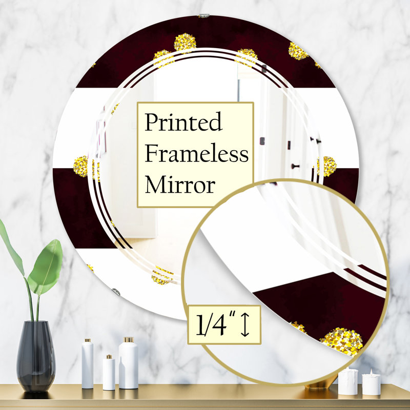 Miroir mural Triple C, 31,5 po x 31,5 po