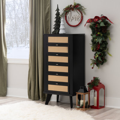 Raenada 20'' Wide Free-Standing Jewelry Armoire