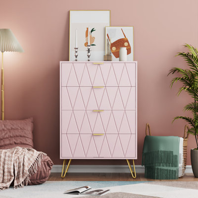 Marable 4 Drawer 23.6" W Chest