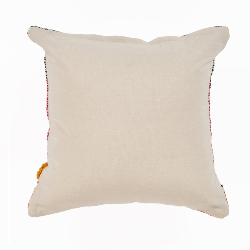 Housse de coussin texturée 100% coton Marrice, Housse de coussin seulement - sans coussin