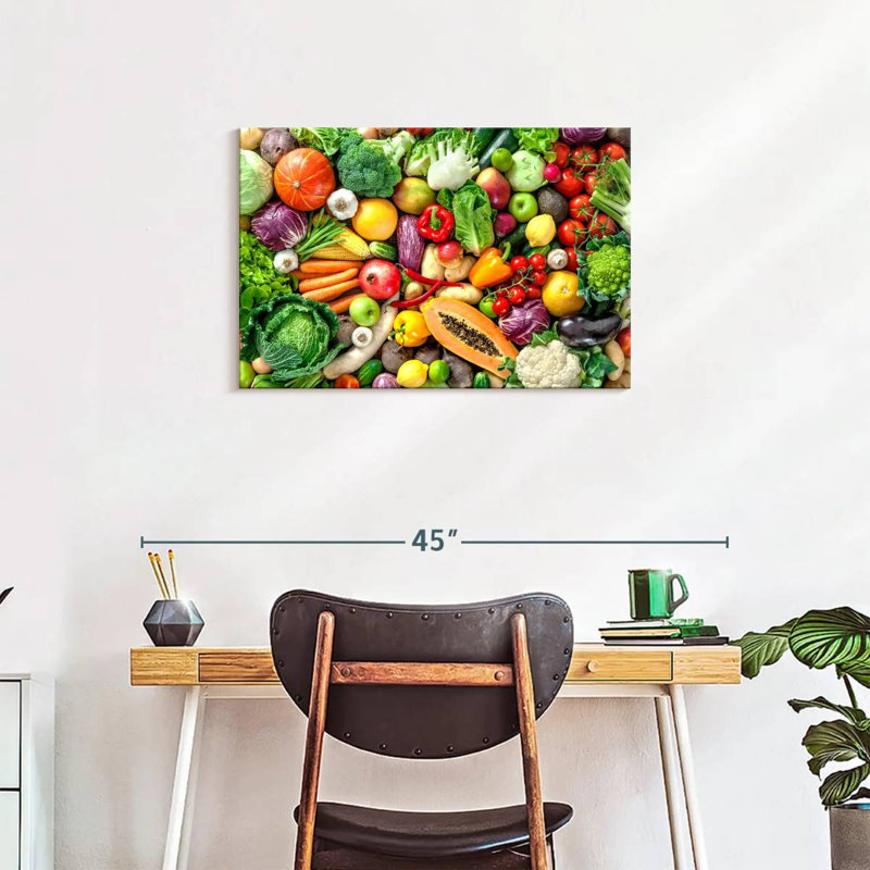 Kerrick récolte de fruits et légumes, H 20 po x l 30 po