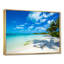 «Tropical Beach with Palm Shadows» de Mattos - reproduction de photo-2014784360-2095482898