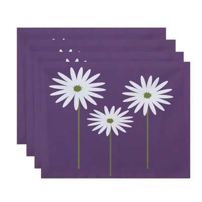 Ensemble de napperons 4 pièces Daisy May