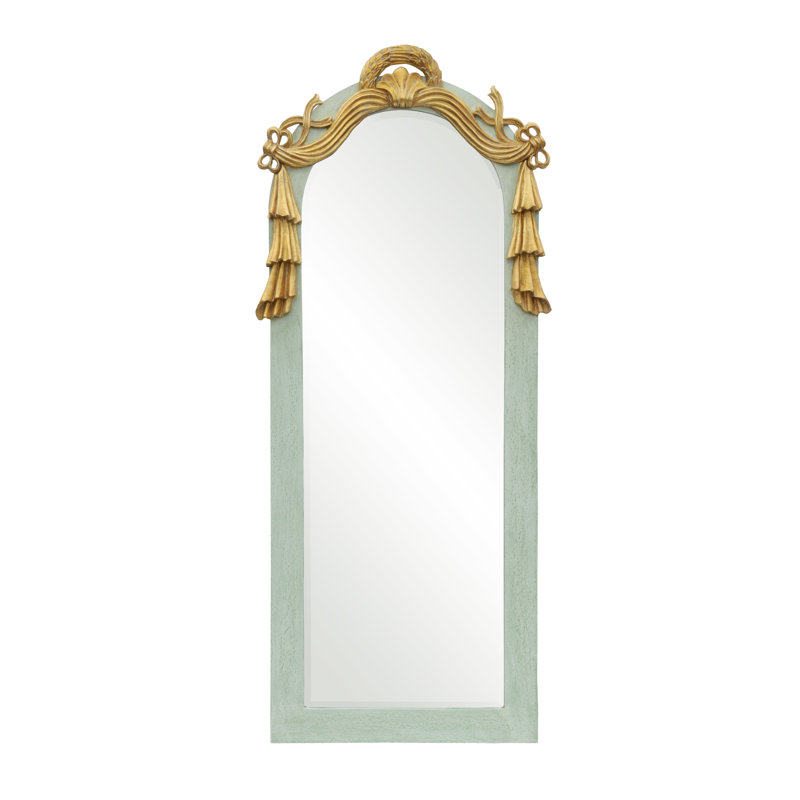 Accumuls Wood Flat Wall Mirror