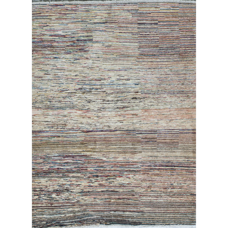 Hand-Knotted High-Quality Cream Area Rug