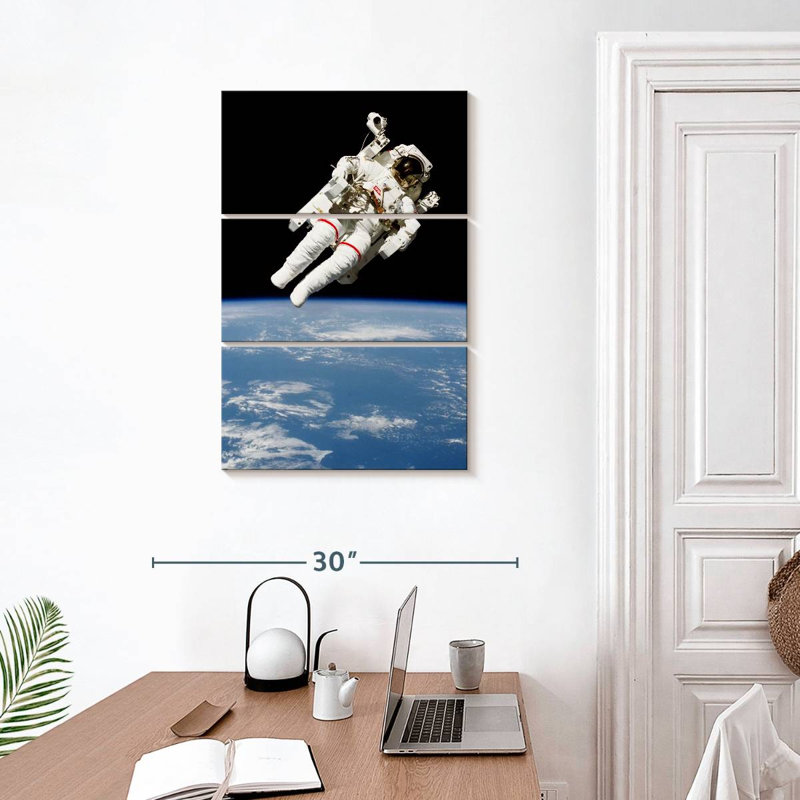 Oberle NASA Space Mission I, 32'' H X 20'' W