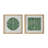 Elos Stone Shadow Boxes Set: 23.5" x 23.5"