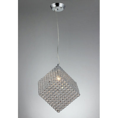 Luminaire suspendu géométrique 1 lumières simple Lennie