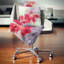 Coussin Watercolor Red Poppy - imprimé floral-29895096-29895100