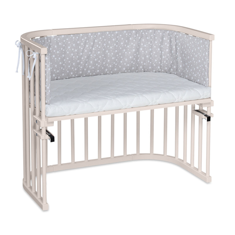 Babybay Maxi Co-Sleeper, Beige Lacquered