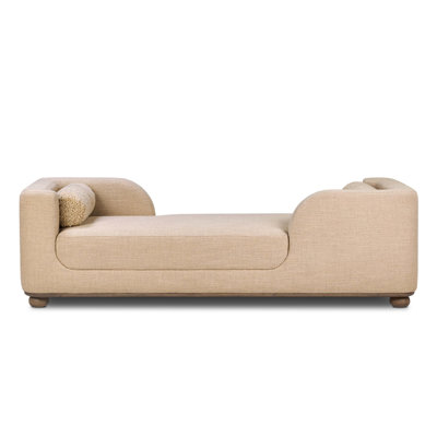 Maria Oak Chaise Lounge