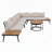 Outdoor Sectional Sofa Set with Versatile Tables and Comfortable Cushions for Various Spaces-472238621