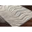 Rectangle Geometric Machine Woven Area Rug in Grey-70927266