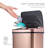 Nine Stars 13.2 Gallon Stainless Steel Motion Sensor Trash Can-38809682