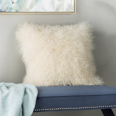 Encil Feather Throw Pillow