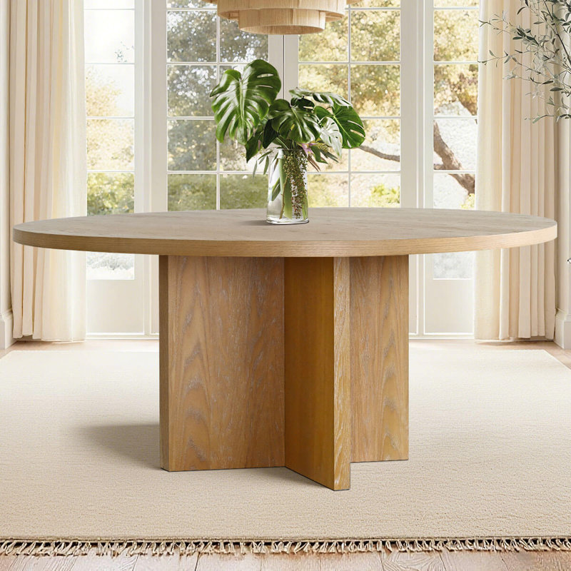 Table de salle à manger 60 po, Bois de chêne