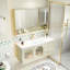 Armoire de salle de bain simple française moderne