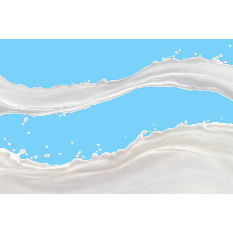 Laurrie Milk Splash by Samafoto - Wrapped Canvas Print, 51cm H x 76cm W x 3.8cm D