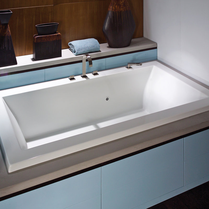 MTI Solutions 14 71.5" Air Bathtub - Matte, Undermount