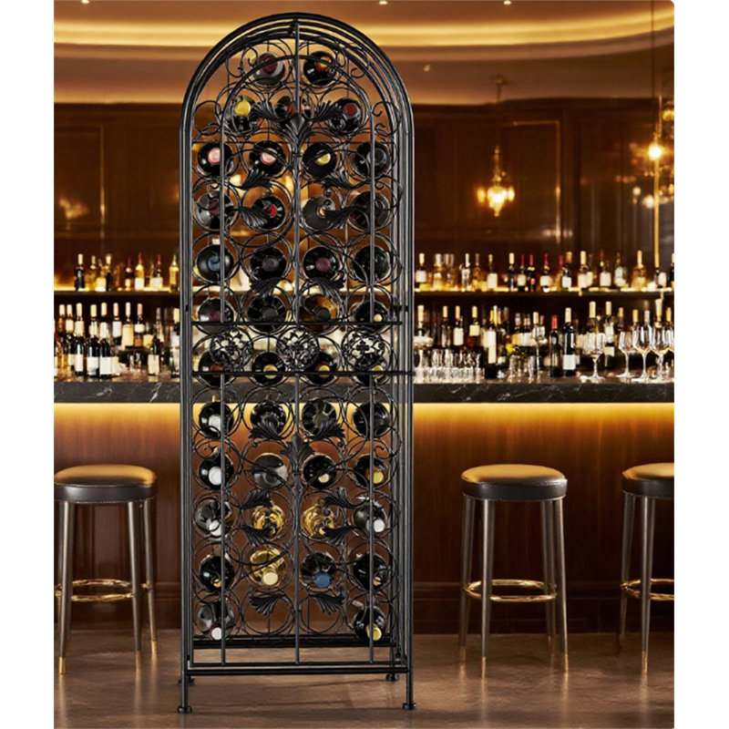 Rack Wrought Iron Wine Rack