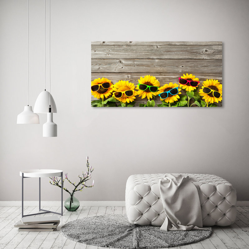 Sunflowers - Wrapped Canvas Print