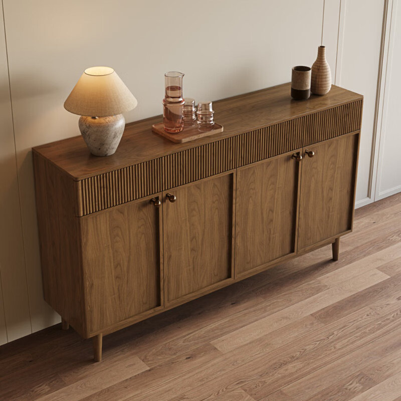 Buffet rétro frais et simple, H 35,43 po x l 59,06 po x P 15,75 po
