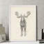«Moose Study» par Paul Cezanne - reproduction d'art encadrée-870883734-870883735-871094648