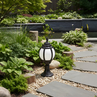 Lampe sur pied d'extérieur 19,7 po