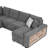 4 - Piece Upholstered Sectional-1967249922