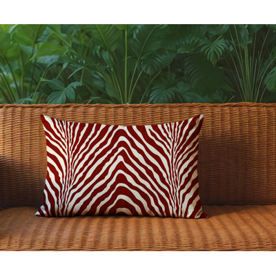 Oreiller rectangulaire réversible intérieur / extérieur Gilda