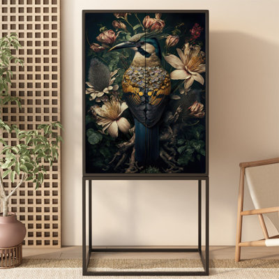 Luxury-Style French Revival Tall Cabinet