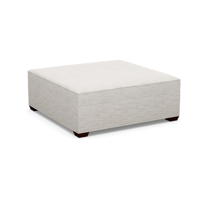 Square Ottoman, Walnut, 3906-73
