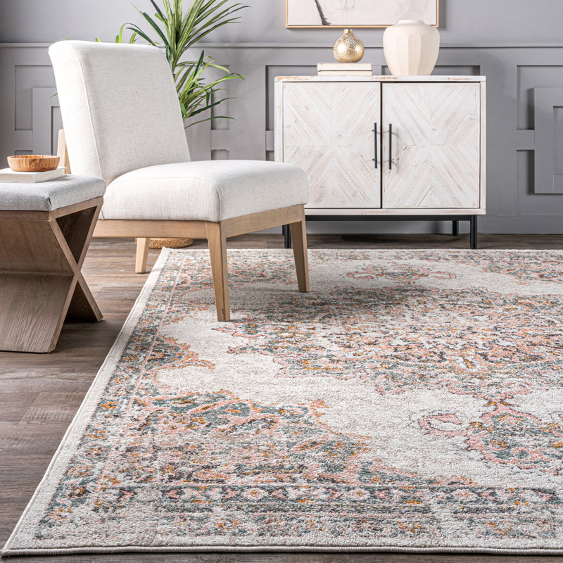 Nathalie Oriental Indoor Rug, Rectangle 4' x 6'