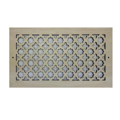 Stellar Air Wall And Ceiling Registers With Brass Screws - 6x10 (Duct Opening) 8x12 Overall Size - French Pavillion