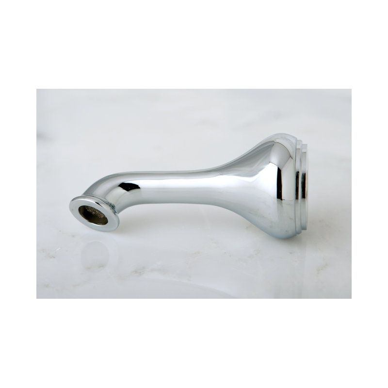 Bec de baignoire 5 pouces Kingston, Chrome poli