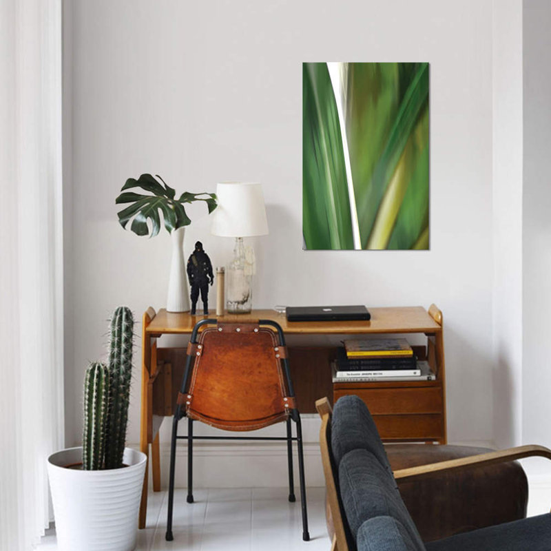 «Organic IV», impression sur toile, H 12 po x l 8 po x P 0,75 po, Pas de tapis, Toile tendue