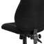 Fauteuil ergonomique pivotant en tissu Cazenovia-30774856