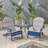 Nahant Acacia Foldable Outdoor Adirondack Set-33678713