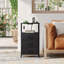 40 cm W Steel Bedside Table