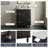 Nova 24" Single Sink Bathroom Vanity with Marble Countertop-112715074