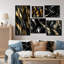 Churchwell - ensemble de 5 reproductions d'art sur toile marbrée-103333199