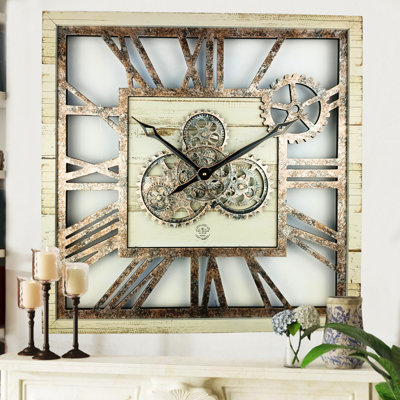 Solid Wood Wall Clock