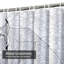 Rideau de douche avec 12 crochets-1576384591