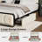 Upholstered Platform Bed with 2 Storage Drawers, Modern Bed Frame with Charging Station, Storage Bed with Velvet Tufted Headboard, No Spring Boxing Needed-1819748596