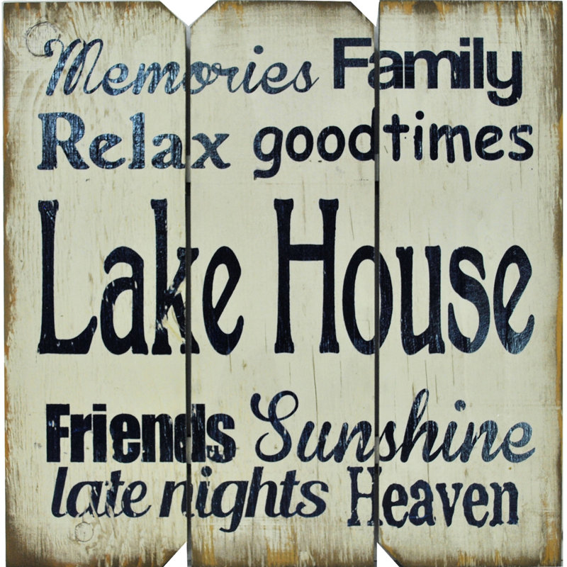 Décoration murale lake house
