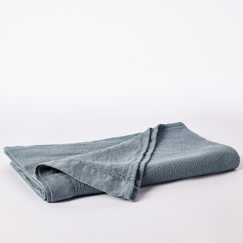 Adriatic Organic Organic 100% Cotton Lightweight Bath Sheet, River