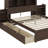 Haniel Storage Platform Bed With Pull Out Shelves-2063319125