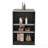 Kitchen Island with 3-Side Shelves-1878194676