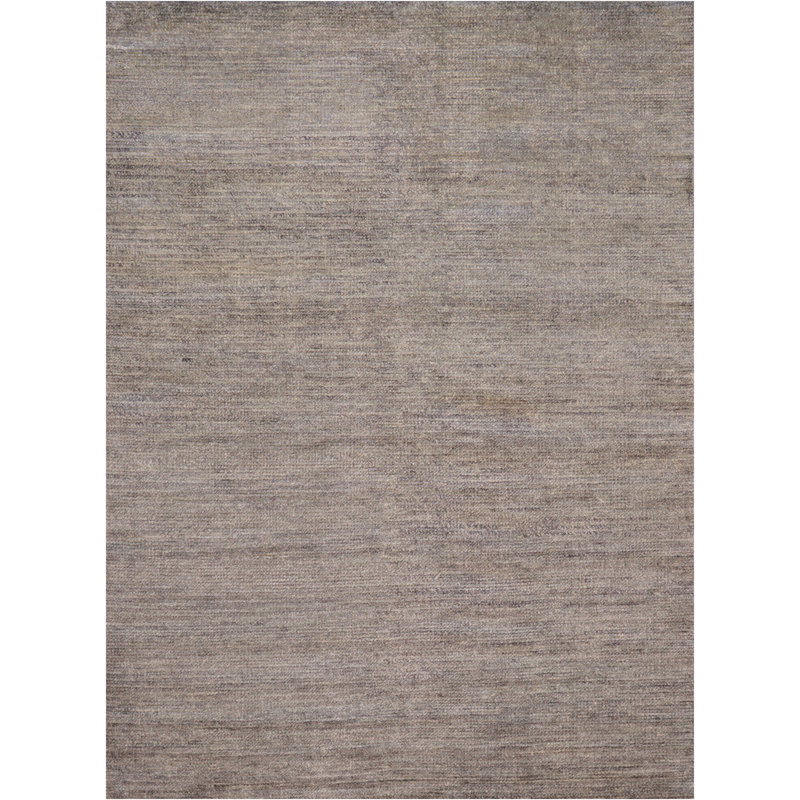 Wool Area Rug in Gray